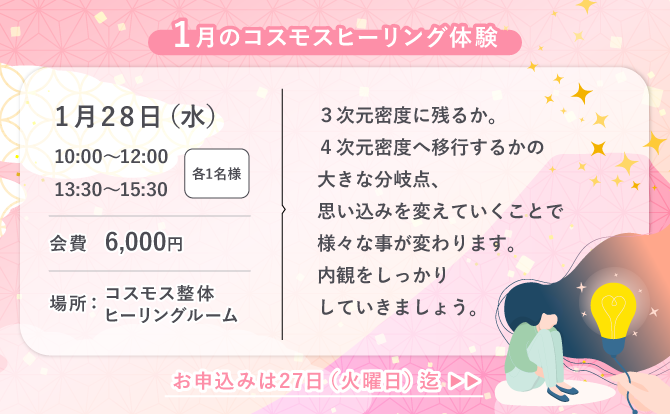 1月コスモスワークショップ